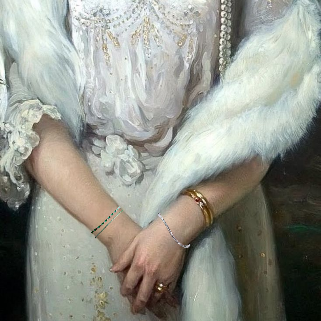 Zarafetin Parlayan Yolu: La Rosa’nın Su Yolu ve Zümrüt Bileklikleri ile Şıklığı Yakalayın