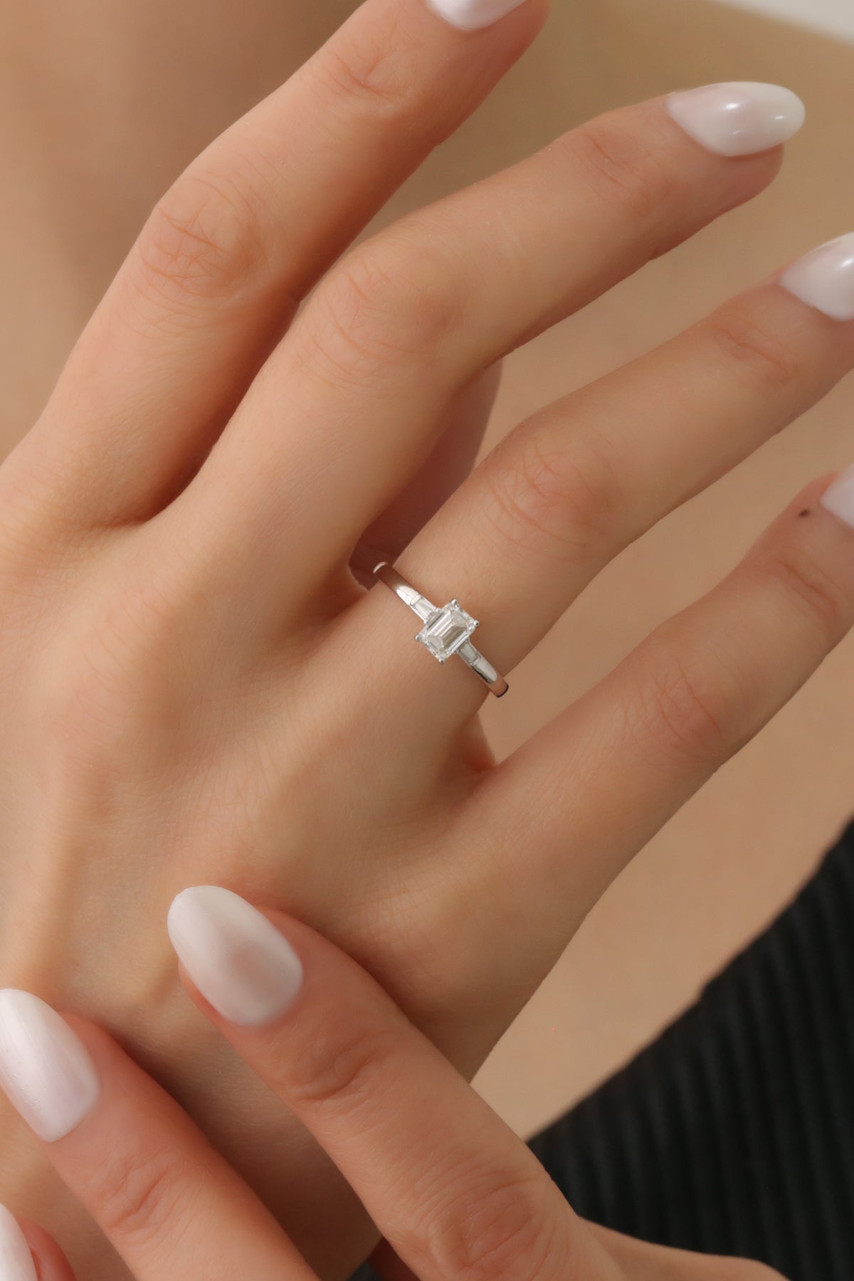 Baget Tektaş Pırlanta Yüzük 0.60ct
