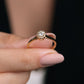 0.21ct Tektaş Pırlanta Altın Yüzük