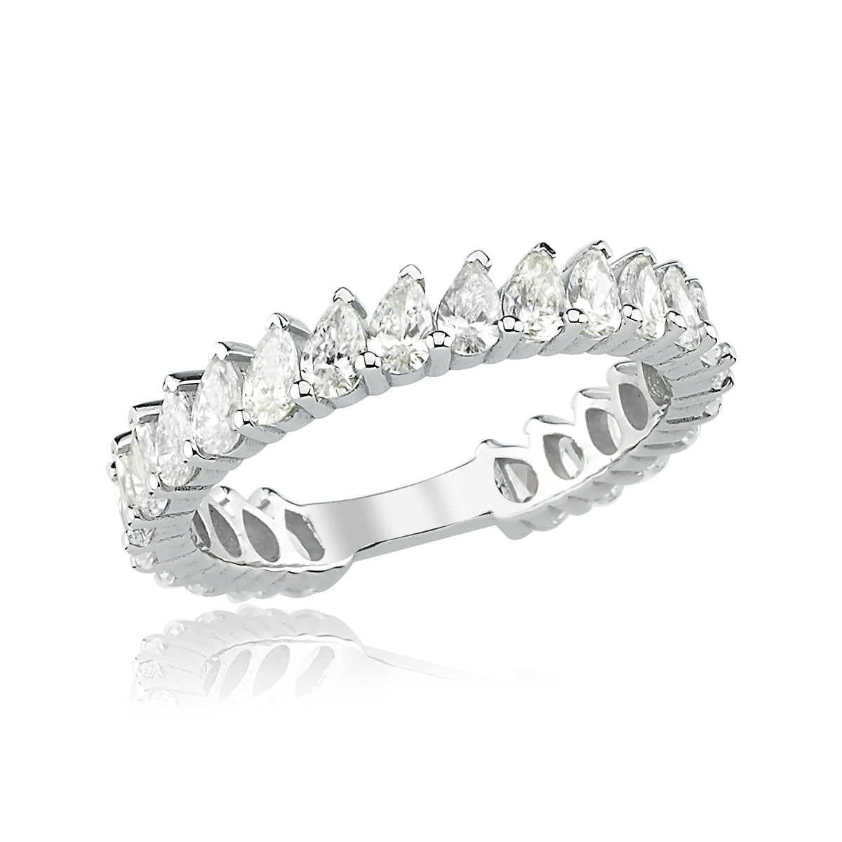 1.59ct Damla Tamtur Pırlanta Yüzük