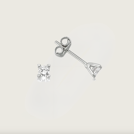 Zarif Tektaş Pırlanta Küpe