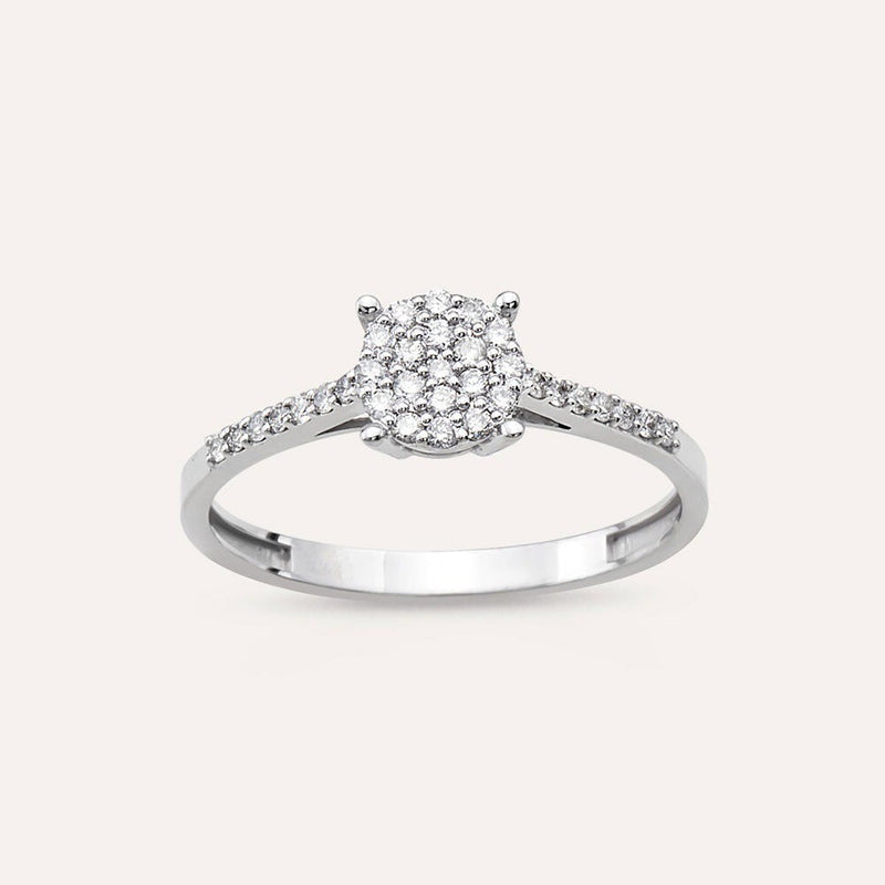 0.14ct Işıltılı Pırlanta Yüzük