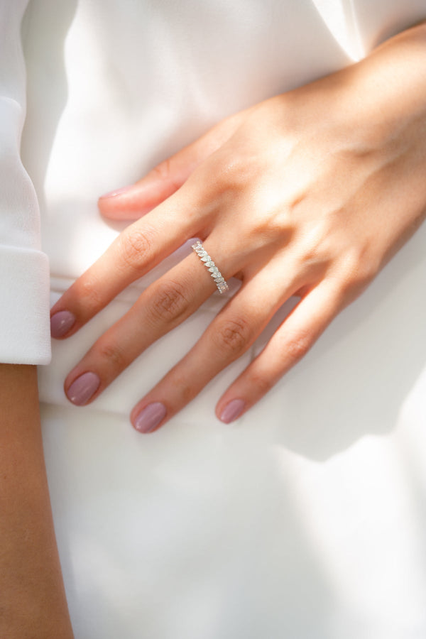 1.59ct Damla Tamtur Pırlanta Yüzük